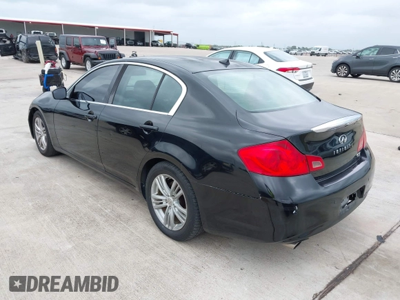 2010 Infiniti G37 Journey with VIN JN1CV6AP0AM403860, listed as a IAAI auction lot 42193025 with 209,428 mi miles and . Bid and sale history available at DreamBid. Image 3.