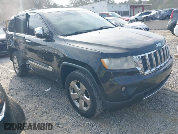 2013 Jeep Grand Cherokee Limited with VIN 1C4RJEBGXDC520609, listed as a IAAI auction lot 41493503 with 173,020 mi miles. Bid and sale history available at carsss.com. Image 1.