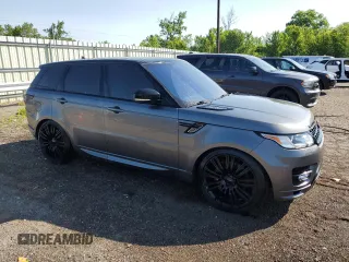 2016 Land Rover Range Rover Sport Autobiography z VIN SALWV2EF2GA562774, wystawiony jako Copart lot #55196124 z przebiegiem Nie podano mil oraz Czysty tytuł • Clean title. Historia ofert i sprzedaży dostępna na DreamBid. Obrazek 4.