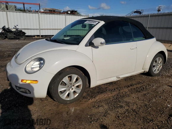 2009 Volkswagen Beetle S z VIN 3VWRF31Y49M406592, wystawiony jako Copart lot #43830595 z przebiegiem 60 889 mil mil oraz Szkoda całkowita • Salvage title. Historia ofert i sprzedaży dostępna na DreamBid. Obrazek 1.