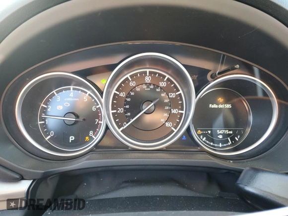 2021 Mazda CX-5 Touring with VIN JM3KFACM8M0369763, listed as a Copart auction lot 84081314 with 54,715 mi miles and Salvage Title. Bid and sale history available at carsss.com. Image 9.