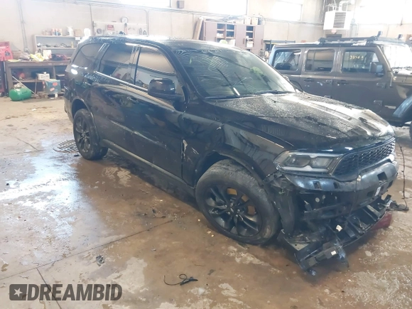 2021 Dodge Durango GT Plus with VIN 1C4RDJDG3MC556722, listed as a IAAI auction lot 41735412 with 46,785 mi miles and . Bid and sale history available at DreamBid. Image 1.