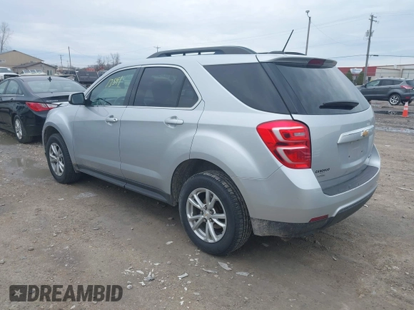 2016 Chevrolet Equinox LT with VIN 2GNFLFEK6G6261267, listed as a IAAI auction lot 42113591 with 98,240 mi miles and . Bid and sale history available at DreamBid. Image 3.