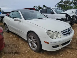 2008 Mercedes-Benz CLK-Class 3.5L with VIN WDBTK56F58T090092, listed as a Copart auction lot 56253453 with 27,038 mi miles and Non Repairable. Bid and sale history available at carsss.com. Image 4.