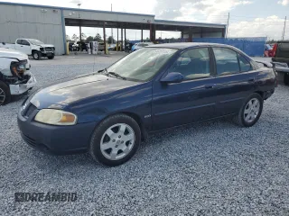 2006 Nissan Sentra S with VIN 3N1CB51D86L583129, listed as a Copart auction lot 55200185 with 196,149 mi miles and Salvage Title. Bid and sale history available at DreamBid. Image 1.