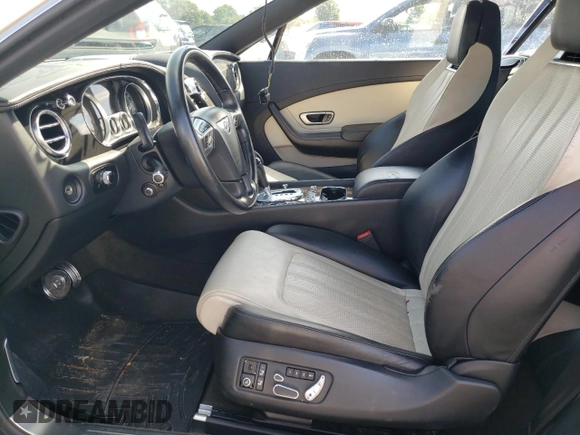 2013 Bentley Continental GT z VIN SCBGT3ZA4DC080364, wystawiony jako Copart lot #60699953 z przebiegiem Nie podano mil oraz . Historia ofert i sprzedaży dostępna na DreamBid. Obrazek 7.