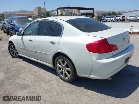 2005 Infiniti G35 with VIN JNKCV51F55M300727, listed as a IAAI auction lot 42196422 with Not Provided miles and . Bid and sale history available at DreamBid. Image 3.