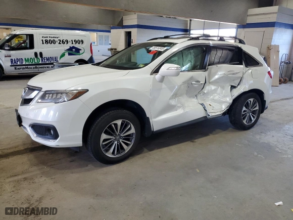 2017 Acura RDX w/Advance Pkg with VIN 5J8TB3H71HL021543, listed as a Copart auction lot 49516045 with 118,159 mi miles and Salvage Title. Bid and sale history available at carsss.com. Image 1.