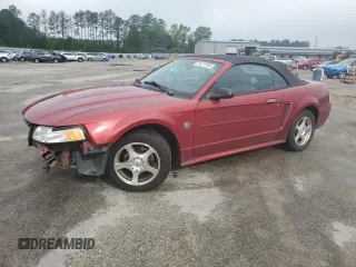 2004 Ford Mustang Deluxe z VIN 1FAFP44654F207066, wystawiony jako Copart lot #54219185 z przebiegiem 137 820 mil mil oraz Szkoda całkowita • Salvage title. Historia ofert i sprzedaży dostępna na DreamBid. Obrazek 1.