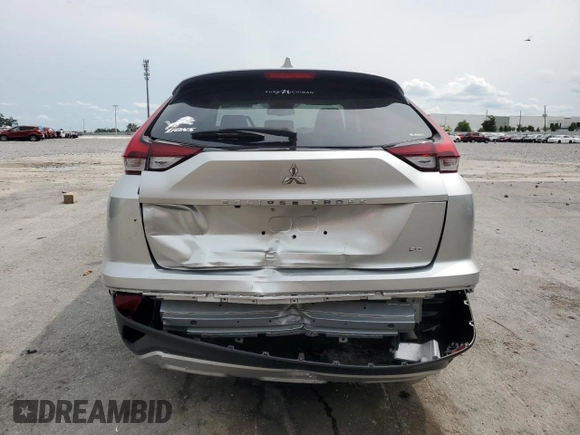 2024 Mitsubishi Eclipse Cross SE with VIN JA4ATWAA4RZ038601, listed as a Copart auction lot 59254285 with 16,995 mi miles and Non repairable. Bid and sale history available at DreamBid. Image 6.
