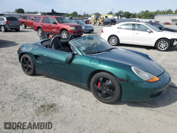 2001 Porsche Boxster z VIN WP0CA29861U621171, wystawiony jako Copart lot #53575995 z przebiegiem Nie podano mil oraz Czysty tytuł • Clean title. Historia ofert i sprzedaży dostępna na DreamBid. Obrazek 4.