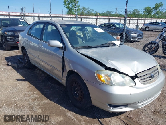 2004 Toyota Corolla CE with VIN 2T1BR32E64C316488, listed as a IAAI auction lot 42097784 with 81,997 mi miles and . Bid and sale history available at DreamBid. Image 1.