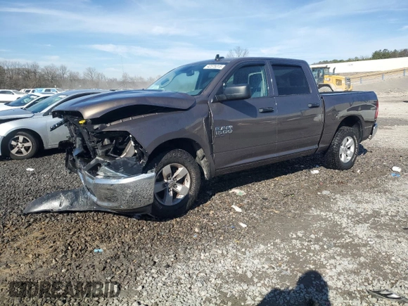 2020 Ram 1500 Classic Express with VIN 3C6RR6KG8LG209634, listed as a Copart auction lot 53076635 with 61,175 mi miles and Salvage Title. Bid and sale history available at carsss.com. Image 1.
