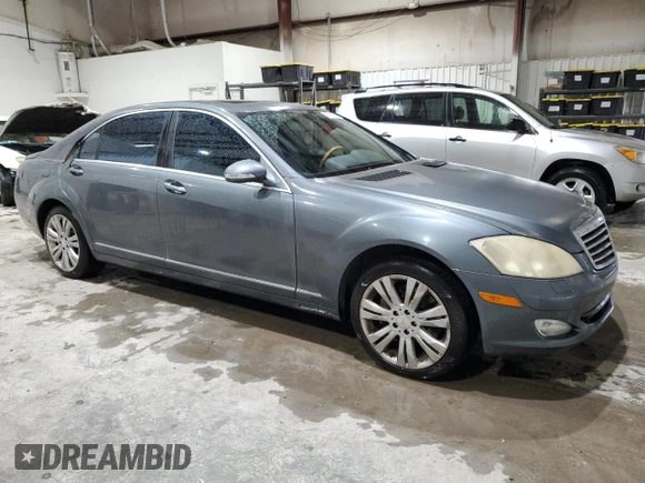 2009 Mercedes-Benz S 550 with VIN WDDNG71X79A263542, listed as a Copart auction lot 55873755 with 155,646 mi miles and Clean Title. Bid and sale history available at DreamBid. Image 4.
