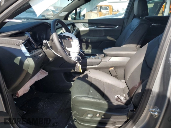 2024 Cadillac XT6 FWD Premium Luxury with VIN 1GYKPCRSXRZ734769, listed as a Copart auction lot 42954995 with 0 mi miles and Salvage Title. Bid and sale history available at carsss.com. Image 7.