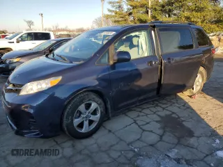 2020 Toyota Sienna LE Auto Access Seat with VIN 5TDKZ3DC7LS023636, listed as a Copart auction lot 87830205 with 70,282 mi miles and Salvage Title. Bid and sale history available at carsss.com. Image 1.