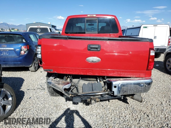 2008 Ford F-350 XL with VIN 1FTWW31R48ED35719, listed as a Copart auction lot 56418465 with 148,666 mi miles and Salvage title. Bid and sale history available at DreamBid. Image 6.