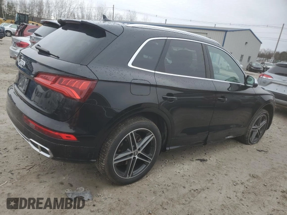 2020 Audi SQ5 Premium Plus with VIN WA1B4AFY6L2019929, listed as a Copart auction lot 48284624 with 34,192 mi miles and . Bid and sale history available at DreamBid. Image 3.