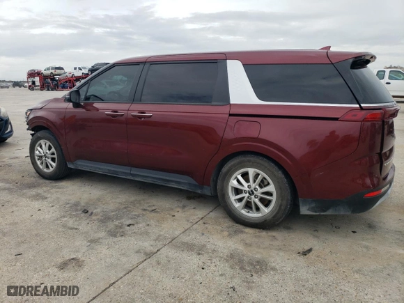 2022 Kia Carnival LXS with VIN KNDNB4H33N6126010, listed as a Copart auction lot 70606774 with 118,721 mi miles and Salvage Title. Bid and sale history available at carsss.com. Image 2.