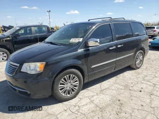 2014 Chrysler Town & Country Touring L z VIN 2C4RC1CG5ER198634, wystawiony jako Copart lot #52403765 z przebiegiem 129 106 mil mil oraz Szkoda całkowita • Salvage title. Historia ofert i sprzedaży dostępna na DreamBid. Obrazek 1.