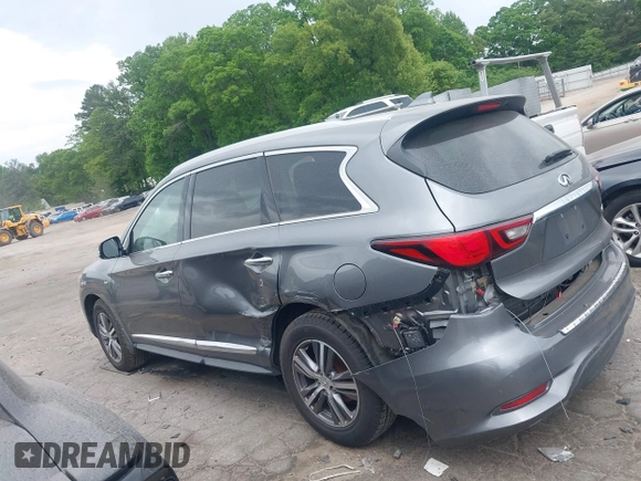 2020 Infiniti QX60 Luxe with VIN 5N1DL0MN9LC538922, listed as a IAAI auction lot 42028937 with 81,169 mi miles and . Bid and sale history available at DreamBid. Image 15.