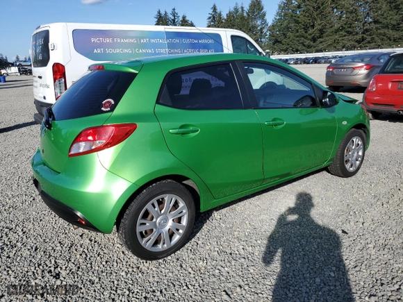 2011 Mazda Mazda2 Sport with VIN JM1DE1HZ7B0130419, listed as a Copart auction lot 74485644 with 160,583 mi miles and Salvage Title. Bid and sale history available at carsss.com. Image 3.