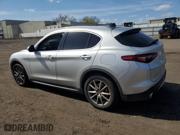 2018 Alfa Romeo Stelvio Ti with VIN ZASFAKBN8J7B78895, listed as a Copart auction lot 54247365 with 125,837 mi miles and Salvage Title. Bid and sale history available at carsss.com. Image 2.