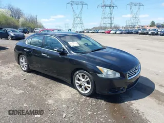2012 Nissan Maxima 3.5 SV w/Sport Pkg with VIN 1N4AA5AP1CC834930, listed as a IAAI auction lot 41932919 with Not Provided miles. Bid and sale history available at carsss.com. Image 1.