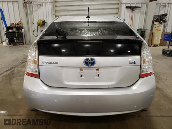 2011 Toyota Prius I with VIN JTDKN3DU9B1474504, listed as a Copart auction lot 53330175 with 81,294 mi miles and Salvage Title. Bid and sale history available at DreamBid. Image 6.