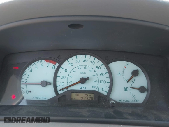 2004 Toyota Corolla CE with VIN 1NXBR38E44Z216685, listed as a IAAI auction lot 42195237 with 191,708 mi miles and . Bid and sale history available at DreamBid. Image 7.