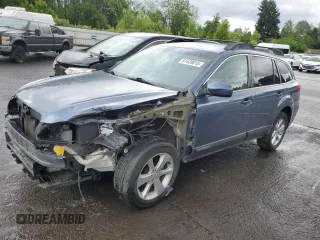 2013 Subaru Outback Premium with VIN 4S4BRCCC3D3250547, listed as a Copart auction lot 61428815 with 79,677 mi miles and Salvage title. Bid and sale history available at DreamBid. Image 1.