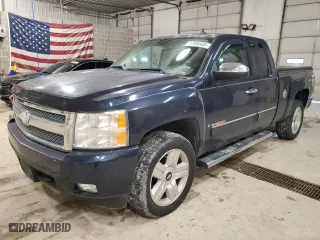 2008 Chevrolet Silverado 1500 LTZ with VIN 1GCEK19YX8Z126520, listed as a Copart auction lot 87890405 with 105,193 mi miles and Salvage Title. Bid and sale history available at carsss.com. Image 1.
