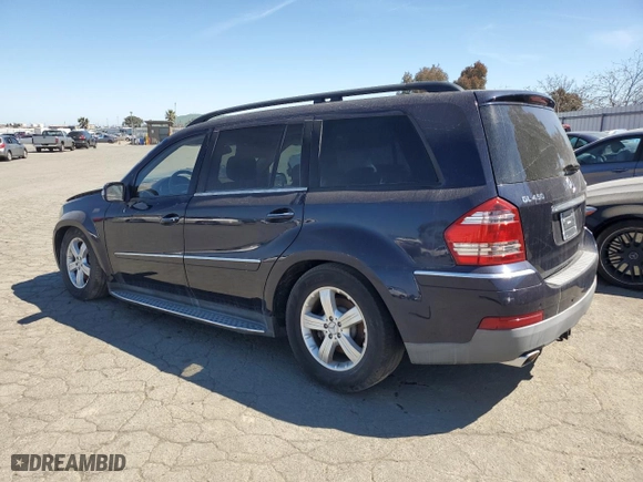 2007 Mercedes-Benz GL-Class with VIN 4JGBF71E27A274083, listed as a Copart auction lot 50779495 with NaN miles and Salvage Title. Bid and sale history available at carsss.com. Image 2.