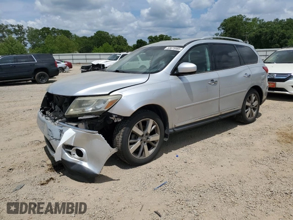2013 Nissan Pathfinder SL с VIN 5N1AR2MM0DC650420, выставлен на аукционе Copart как лот 53675985 с пробегом 145 301 миль миль и Списание • Salvage title. История ставок и продаж доступна на DreamBid. Изображение 1.
