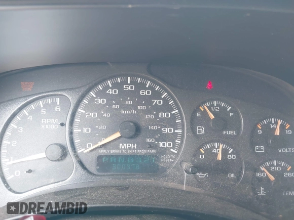2002 Chevrolet Tahoe LS with VIN 1GNEC13Z72R279613, listed as a IAAI auction lot 42267778 with 300,378 mi miles and . Bid and sale history available at DreamBid. Image 7.