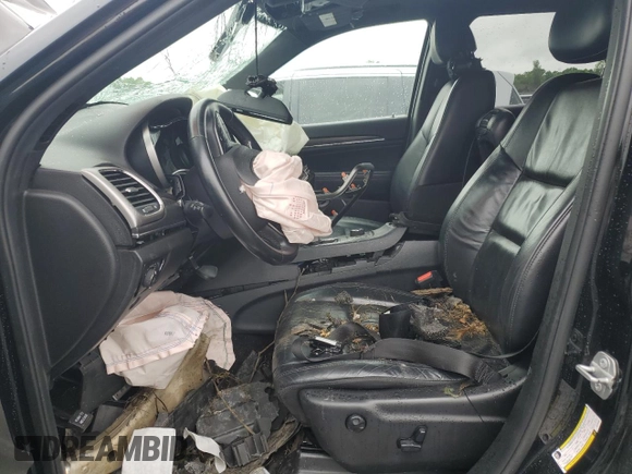 2018 Jeep Grand Cherokee Limited z VIN 1C4RJFBG7JC299360, wystawiony jako Copart lot #59839915 z przebiegiem Nie podano mil oraz Szkoda całkowita • Salvage title. Historia ofert i sprzedaży dostępna na DreamBid. Obrazek 7.