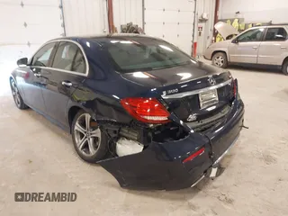 2018 Mercedes-Benz E with VIN WDDZF4KB7JA382850, listed as a IAAI auction lot 41991305 with 56,187 mi miles. Bid and sale history available at carsss.com. Image 6.