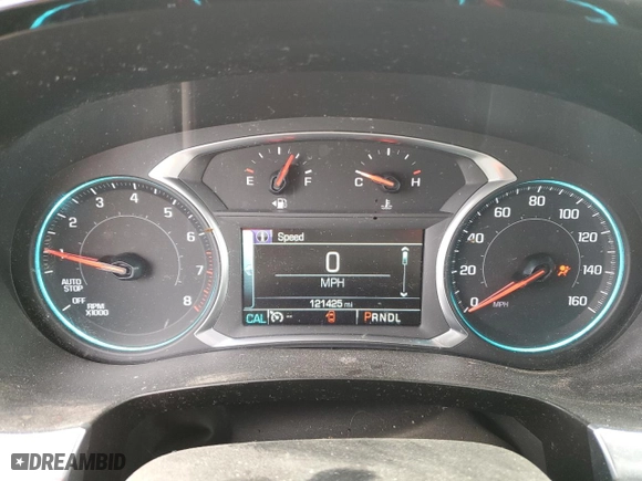 2018 Chevrolet Traverse LT Cloth with VIN 1GNEVGKW5JJ247289, listed as a Copart auction lot 45715455 with 121,425 mi miles and Non Repairable. Bid and sale history available at carsss.com. Image 9.