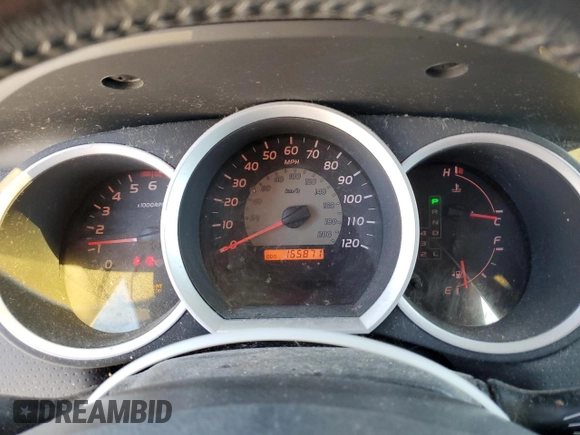 2008 Toyota Tacoma PreRunner with VIN 3TMKU72NX8M015810, listed as a Copart auction lot 56237155 with 165,871 mi miles and Salvage title. Bid and sale history available at DreamBid. Image 9.