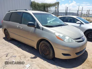 2007 Toyota Sienna CE with VIN 5TDZK23C57S045350, listed as a IAAI auction lot 42216969 with 218,726 mi miles and . Bid and sale history available at DreamBid. Image 1.