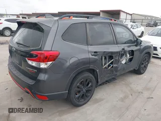 2020 Subaru Forester Special Sports with VIN JF2SKARC2LH459852, listed as a IAAI auction lot 42452374 with 85,724 mi miles and . Bid and sale history available at DreamBid. Image 4.