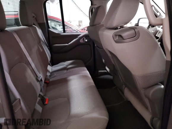 2012 Nissan Frontier SV with VIN 1N6AD0EV9CC450677, listed as a Copart auction lot 60173035 with 128,641 mi miles and Salvage title. Bid and sale history available at DreamBid. Image 10.