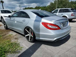 2012 Mercedes-Benz CLS-Class CLS 550 with VIN WDDLJ7DB9CA022839, listed as a Copart auction lot 74277184 with 0 mi miles and Non Repairable. Bid and sale history available at carsss.com. Image 2.