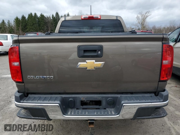 2015 Chevrolet Colorado 4WD WT with VIN 1GCGTAE30F1199407, listed as a Copart auction lot 50990715 with 117,330 mi miles and Salvage Title. Bid and sale history available at DreamBid. Image 6.