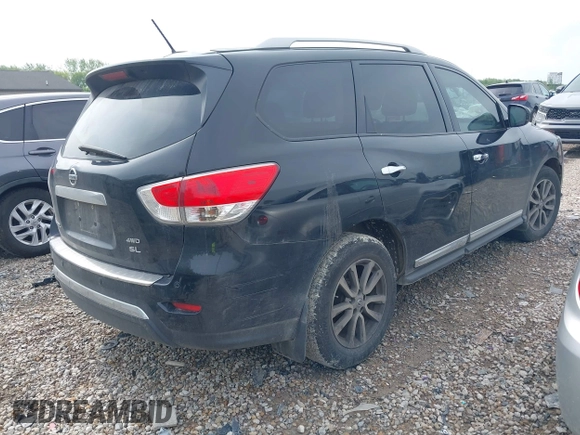 2015 Nissan Pathfinder SL z VIN 5N1AR2MM1FC604288, wystawiony jako IAAI lot #42152593 z przebiegiem 175 874 mil mil oraz . Historia ofert i sprzedaży dostępna na DreamBid. Obrazek 4.