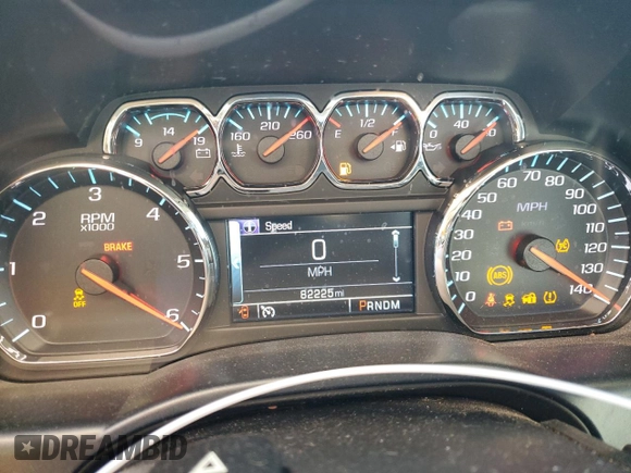 2014 Chevrolet Silverado 1500 with VIN 1GCNCREH8EZ341827, listed as a Copart auction lot 49373355 with 82,225 mi miles and Salvage Title. Bid and sale history available at DreamBid. Image 9.