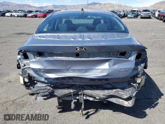 2021 Kia K5 LXS with VIN 5XXG14J21MG019101, listed as a Copart auction lot 49083215 with 76,070 mi miles and Salvage Title. Bid and sale history available at carsss.com. Image 6.