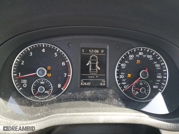 2015 Volkswagen Passat 1.8T Sport with VIN 1VWBT7A30FC023834, listed as a Copart auction lot 48338425 with 82,647 mi miles and Salvage Title. Bid and sale history available at carsss.com. Image 9.