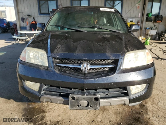 2001 Acura MDX Touring Pkg with VIN 2HNYD18631H524837, listed as a Copart auction lot 85809394 with 276,903 mi miles and Salvage Title. Bid and sale history available at carsss.com. Image 5.