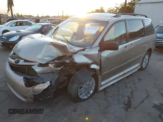 2008 Toyota Sienna XLE with VIN 5TDZK22CX8S186191, listed as a IAAI auction lot 41232329 with 109,103 mi miles. Bid and sale history available at carsss.com. Image 17.
